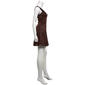 Juniors Derek Heart Suede Fit & Flare Dress with Hardware - image 4