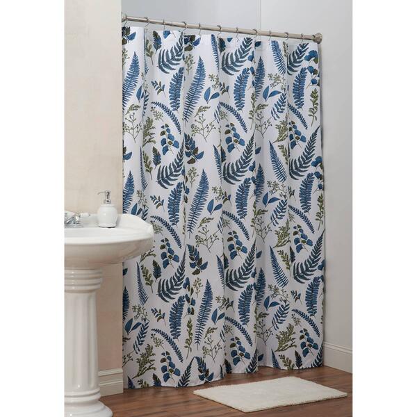 Lush Decor(R) Devonia Allover Print Shower Curtain - image 