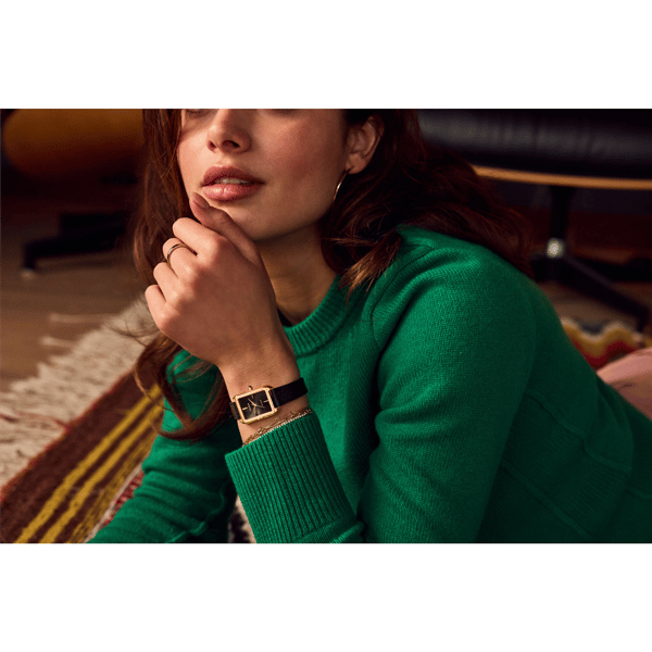 Womens Citizen® Eco-Drive Classic Leather Strap Watch-EM1192-01E