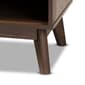 Baxton Studio Hartman Mid-Century Walnut Brown Wood TV Stand - image 5