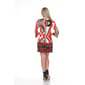 Womens White Mark Madelyn Sheath Dress - Red/Black - image 2