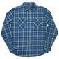 Young Mens Hurley Double Chest Pocket Flannel Shirt - image 1