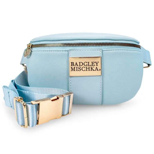 Badgley Mischka Sage Scuba &amp; Vegan Leather Belt Bag