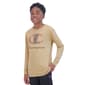 Boys &#40;8-20&#41; Champion&#174; Long Sleeve Graphic Tee - Khaki - image 4