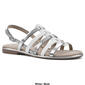 Womens White Mountain Zone Slingback Strappy Sandals - image 7