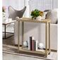 New Ridge Home Goods Harrison Side End Tables w/ Shelf - Oak - image 2