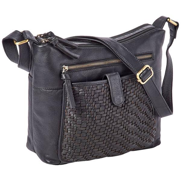Great American Leatherworks Antique Calf Lacing Weave Hobo