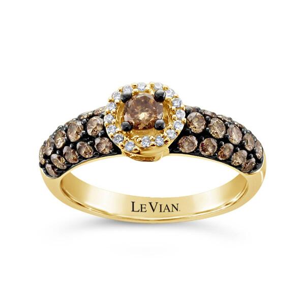 Le Vian&#40;R&#41; Chocolate Diamonds&#40;R&#41; & Vanilla Diamonds&#40;R&#41; Ring - image 