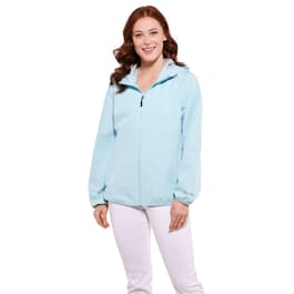 Plus Size Big Chill Freestyle Bonded Packable Windbreaker