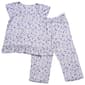 Womens Ellen Tracy Flutter Sleeve Floral Capri Pajama Set - image 2