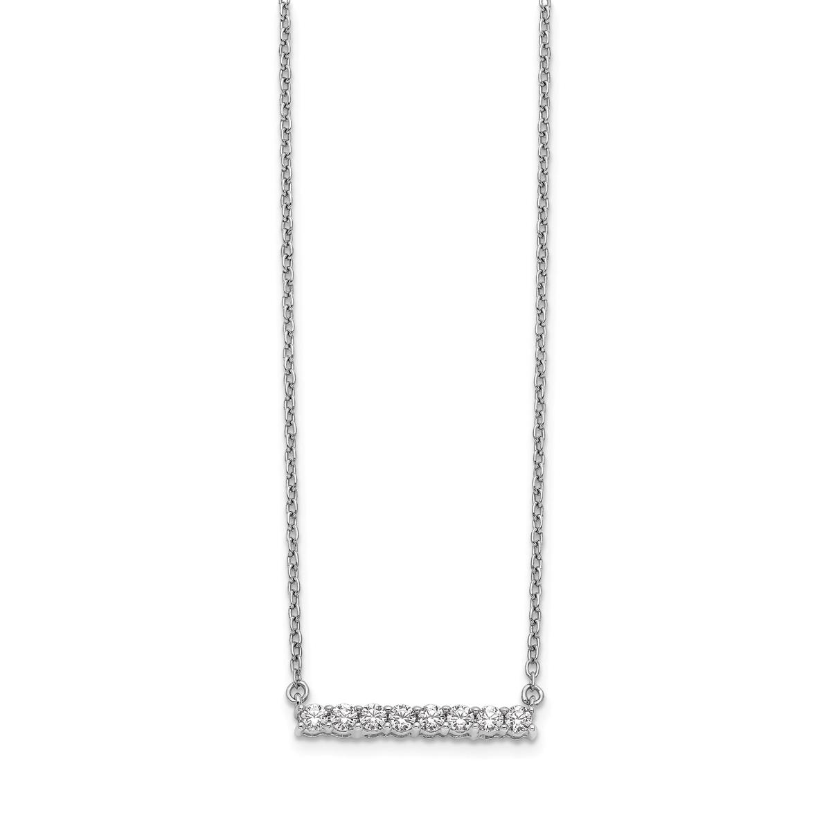 Diamond Classics™ 14kt. Diamond Bar Necklace