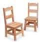 Melissa &amp; Doug(R) Wooden Chair Pair - image 1
