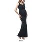 Womens Glow & Grow&#174; Button Accent Maternity Maxi Dress - image 3