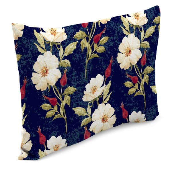 Jordan Manufacturing 2pk. Rose Garden Lumbar Throw Pillows