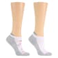Womens Dr. Motion 2pk. Ditsy Floral Low Cut Socks - image 1