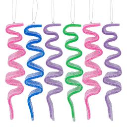 Northlight Seasonal 6ct. Sugar Coated Ribbon Candy Ornaments
