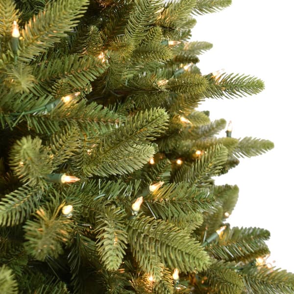 Puleo International 6.5ft. Pre-lit Slim Westford Spruce Tree