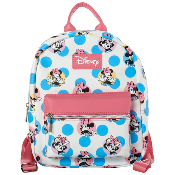 Disney Minnie Mouse Polka Dot Mini Backpack - image 