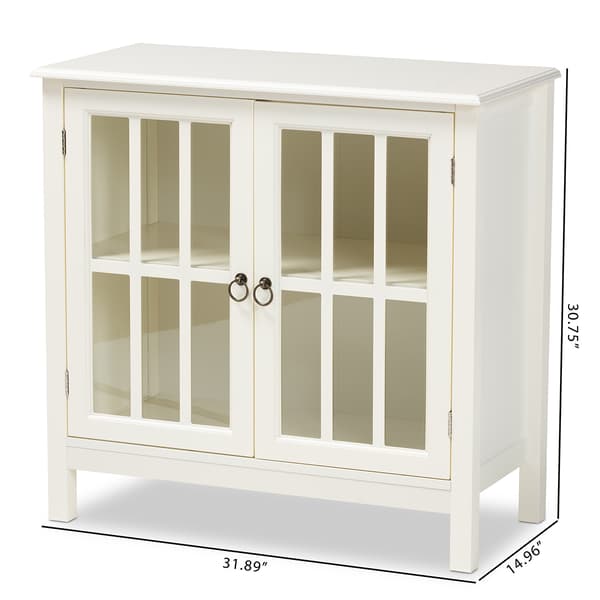 Baxton Kendall Classic and Traditional Kitchen Storage Cabinet