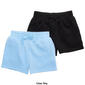 Girls &#40;7-16&#41; Jolie & Joy 2pk. Solid/Marled Basic Shorts - image 4