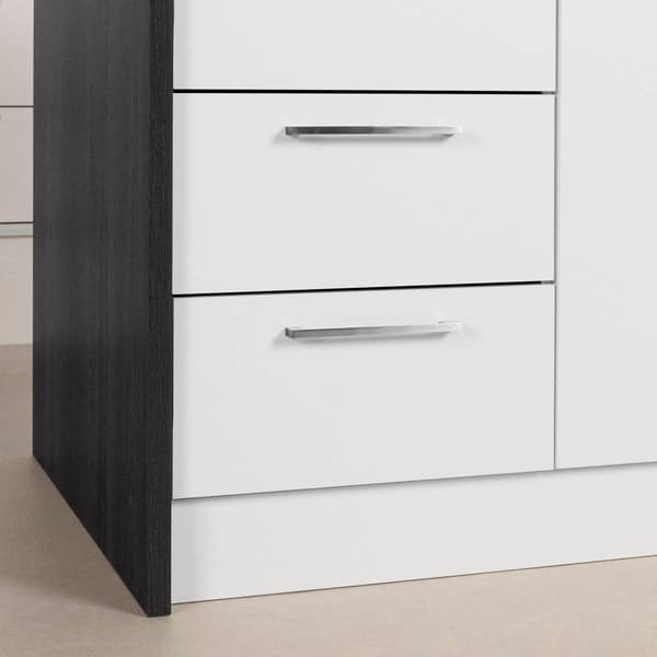 South Shore Myro Gray Oak Kitchen Island