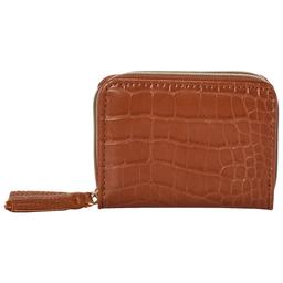 Womens Buxton Wizard Wallet - Camel Croc