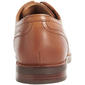 Mens Johnston & Murphy Borland Plain Toe Tan Oxfords - image 3