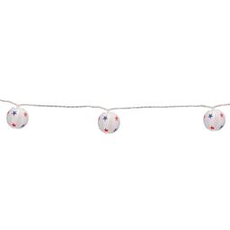 Northlight Seasonal Star Paper Lantern Lights - 10 Count