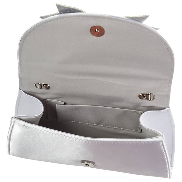 D''Margeaux Rhinestone Bow Clutch