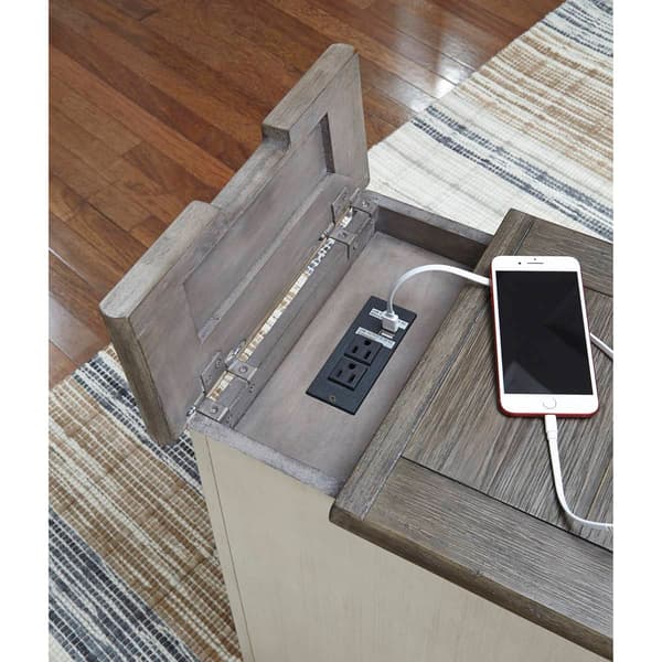 Signature Design by Ashley Bolanburg Chairside End Table with USB