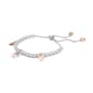 Shine Fine Silver Plated Minnie Mouse Heart Tennis Bolo Bracelet - image 2