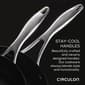 Circulon® 2pc. Stainless Steel Frying Pan Set - image 7
