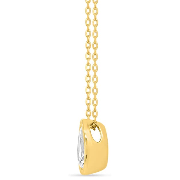 Nova Star® 1ctw. Pear Lab-Grown Diamond Solitaire Pendant