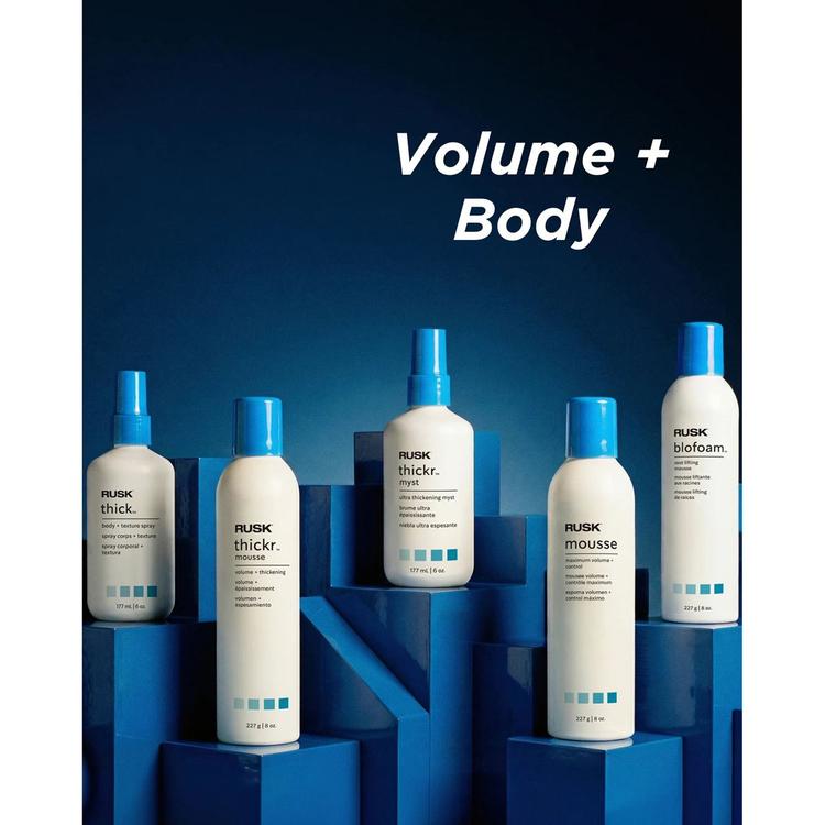 Rusk Max Volume and Control Mousse