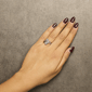 Haus of Brilliance Rose Gold Plated 1/2ctw. Diamond Bypass Ring - image 6