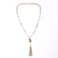 Ashley Cooper(tm) Purple Tone Tassel Pendant Necklace - image 1