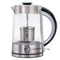 Hamilton Beach 1.7 Liter Electric Glass Kettle with Tea Steeper - image 1
