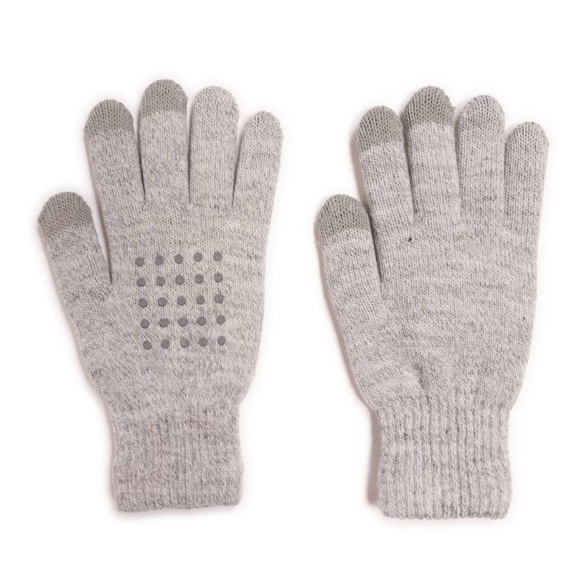 Womens MUK LUKS® Double Layer Marled Touchscreen Gloves