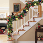 Puleo International 6ft. LED Ornaments & Pinecone Adorned Garland - image 3