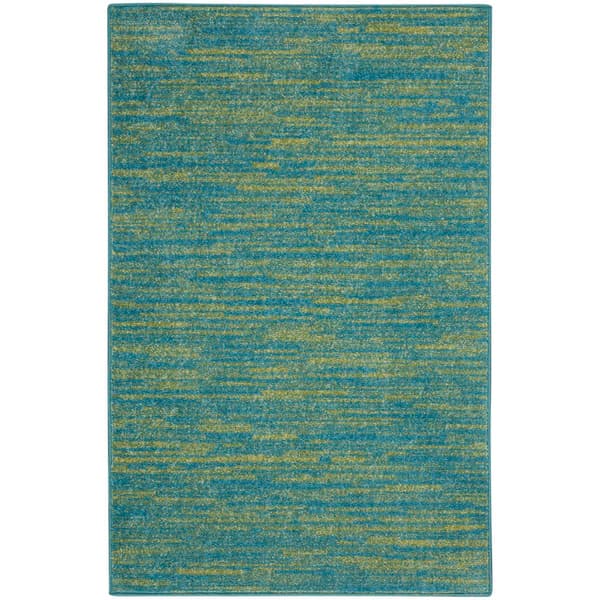 Nourison Essentials Two-Tone Indoor/Outdoor Area Rug - image 