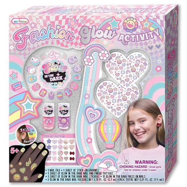 Hot Focus(R) Fashion Glow Activity Rainbow Accessories - image 