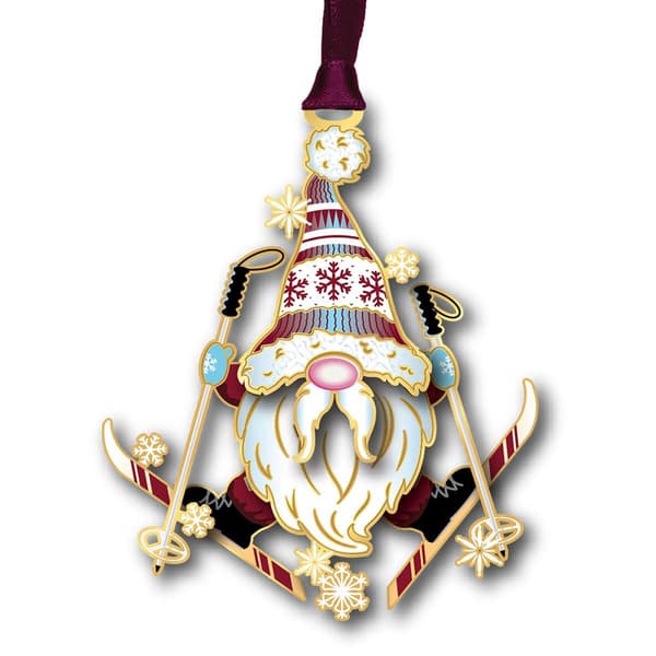 Beacon Design Ski Gnome Ornament - image 
