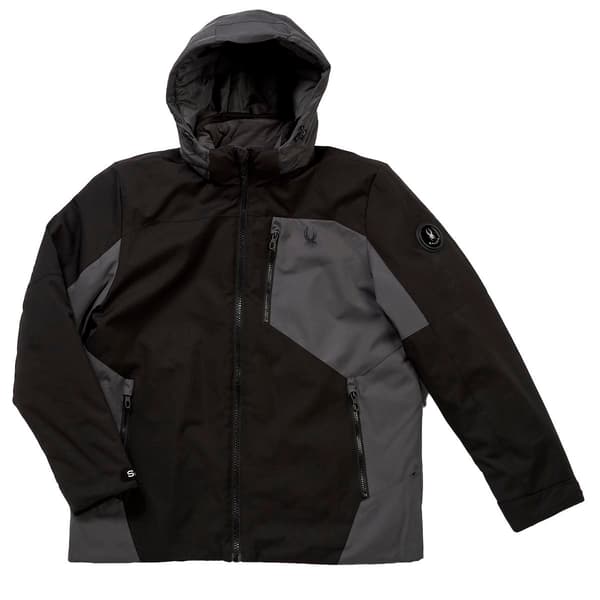 Mens Spyder Midweight Color Block Active Coat - image 