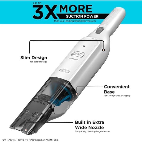 Black & Decker Dustbuster Slim Hand Vacuum