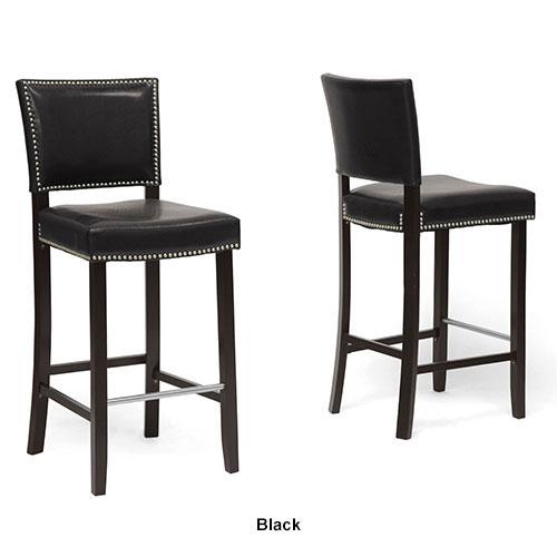 Baxton Studio Aries 2pc. Bar Stool Set