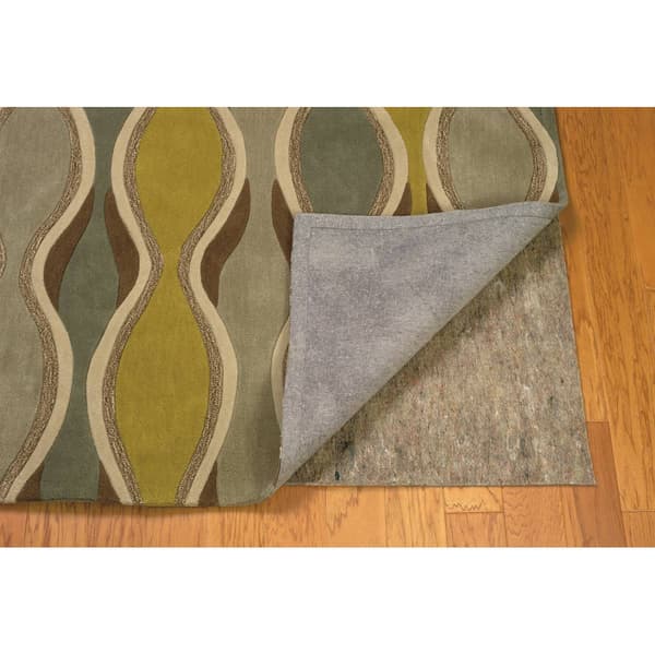 Linon Home Decor Premier Plush Underlay Grey Rug Pad - image 