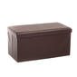 FHE Faux Leather Storage Bench - image 2