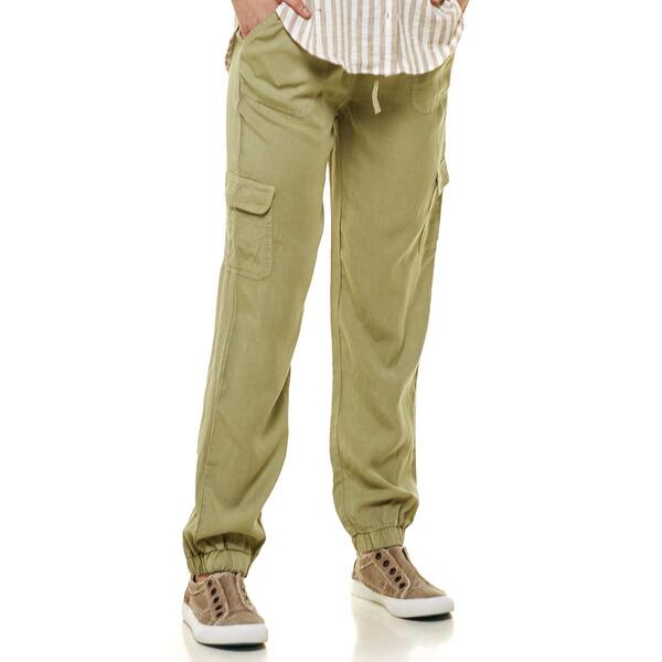 Juniors Love Tree Terrain Tencel Cargo Joggers - image 