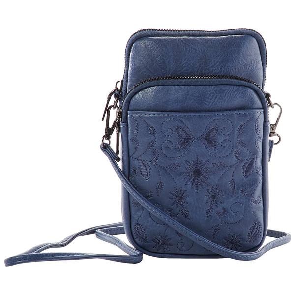 Sam & Hadley Embroidered Crossbody - image 