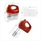 Ovente Portable 5-Speed Mixing Electric Hand Mixer - Red - image 5